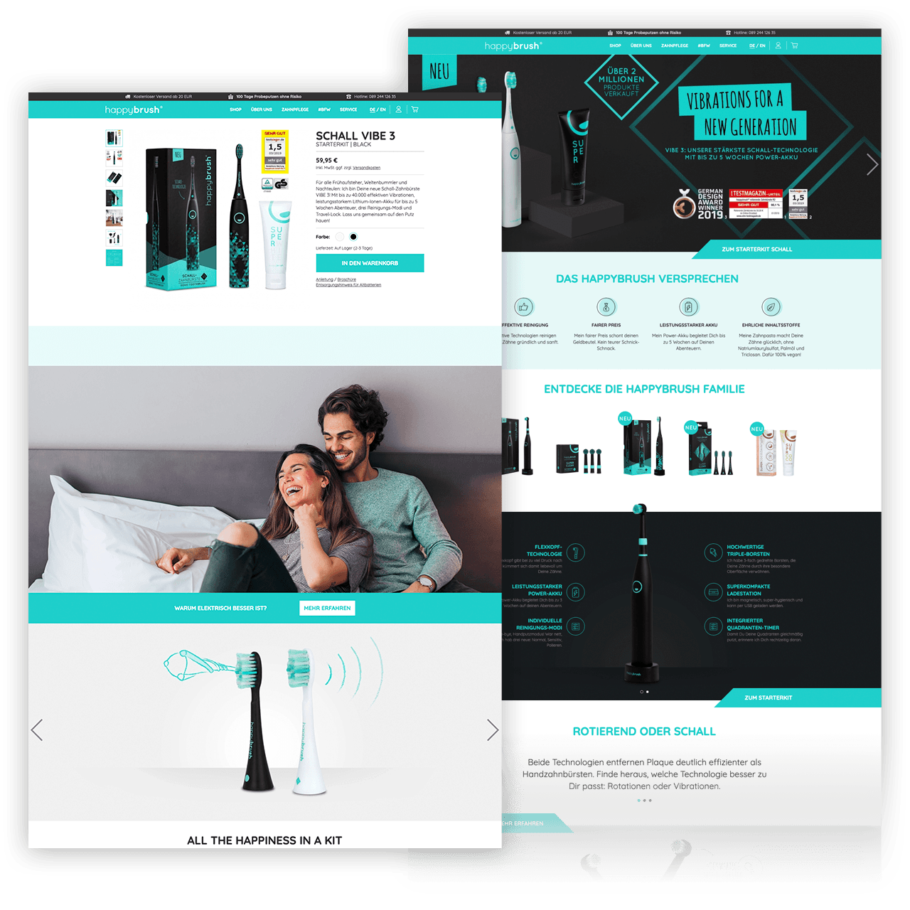 Magento-Onlineshop für Startup