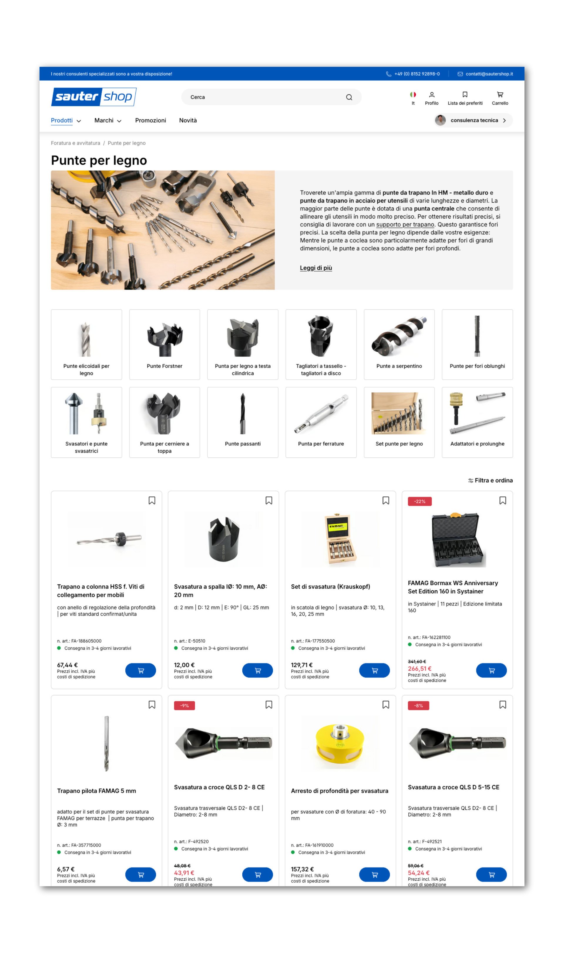 Sautershop Italien Shopware 6 Shop by Mothership GmbH