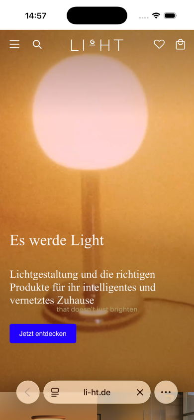 li-ht.de Smartphone Onlineshop von Mothership GmbH